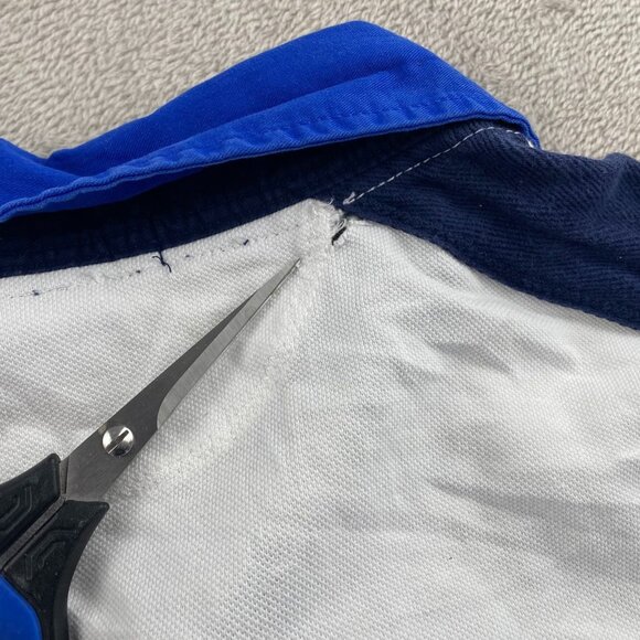 Polo Ralph Lauren Mens Rugby Polo Shirt 2XLT Colorblock Short Sleeve Quarter Zip - Picture 4 of 14